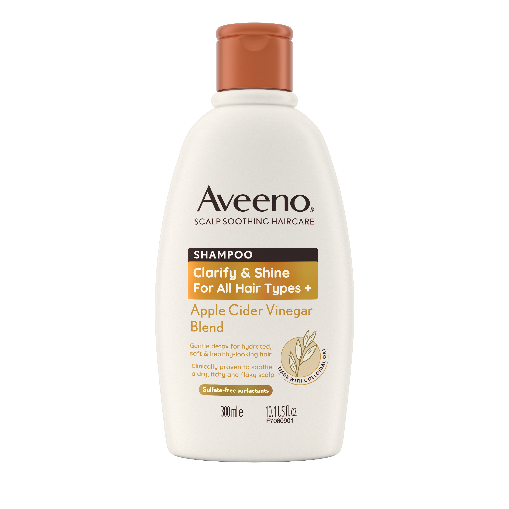 Aveeno® Clarify & Shine+ Apple Cider Vinegar Blend Shampoo