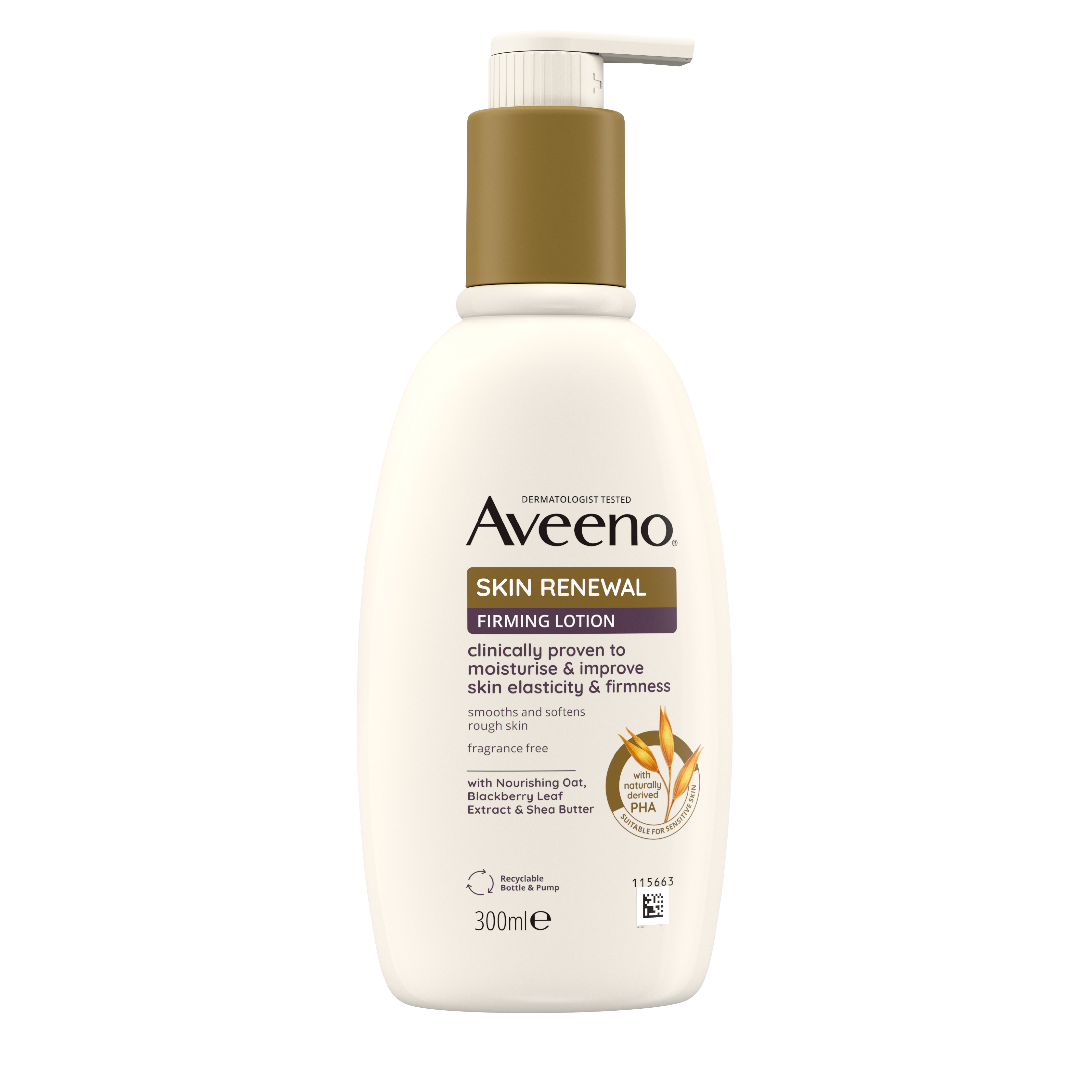 Aveeno Skin Renewal Firming Lotion Bottle
