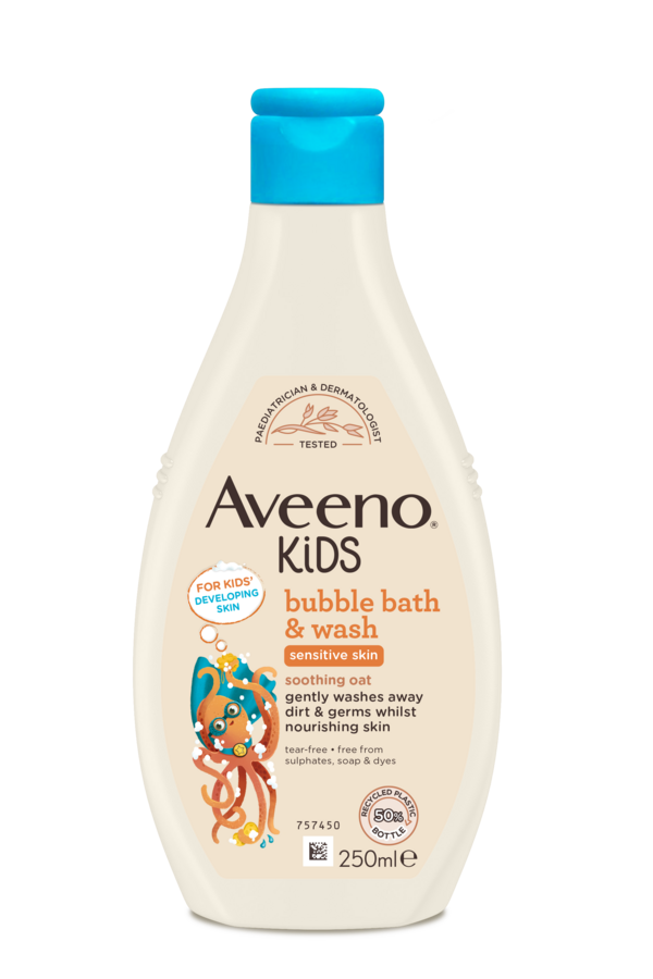 AVEENO® Kids Bubble Bath & Wash 250ml
